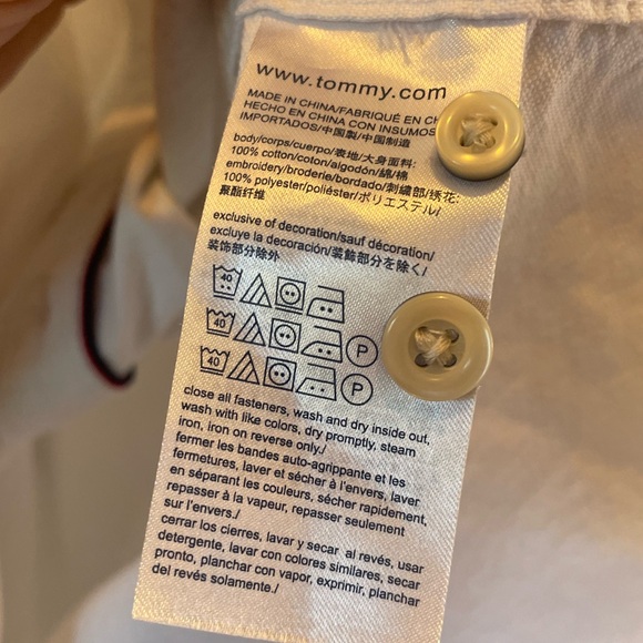 Tommy Hilfiger Button-Up American Flag Shirt - Picture 3 of 7